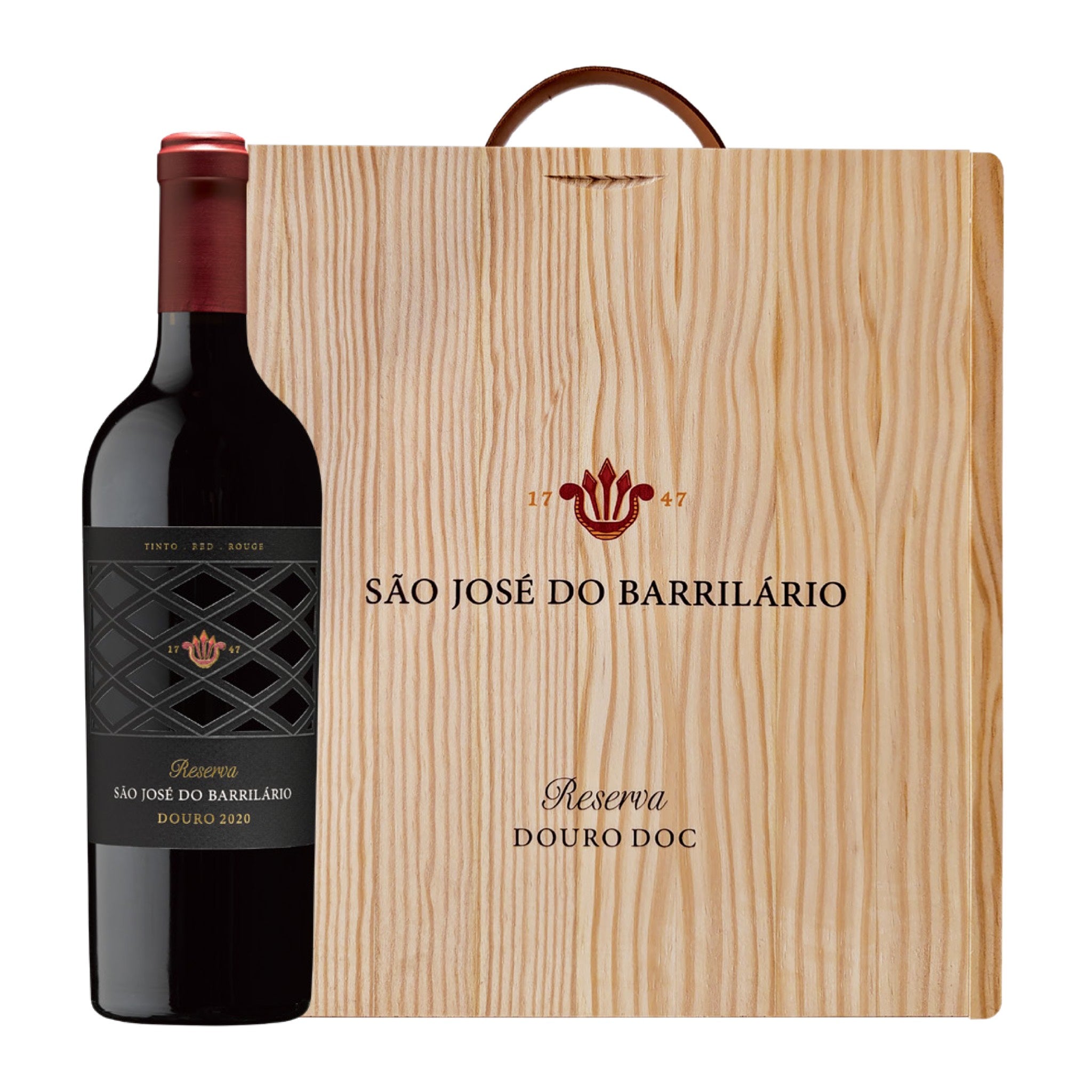 Barrilário Reserve Red 2020 - Wooden box 3x